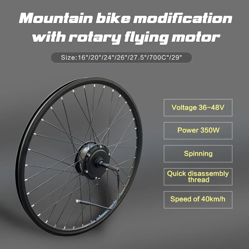 36V48V 250W350WHigh Speed Brushless Electirc Bicycle Gear Hub Motor E-bike Motor Front wheel, rear wheel Drive PASION