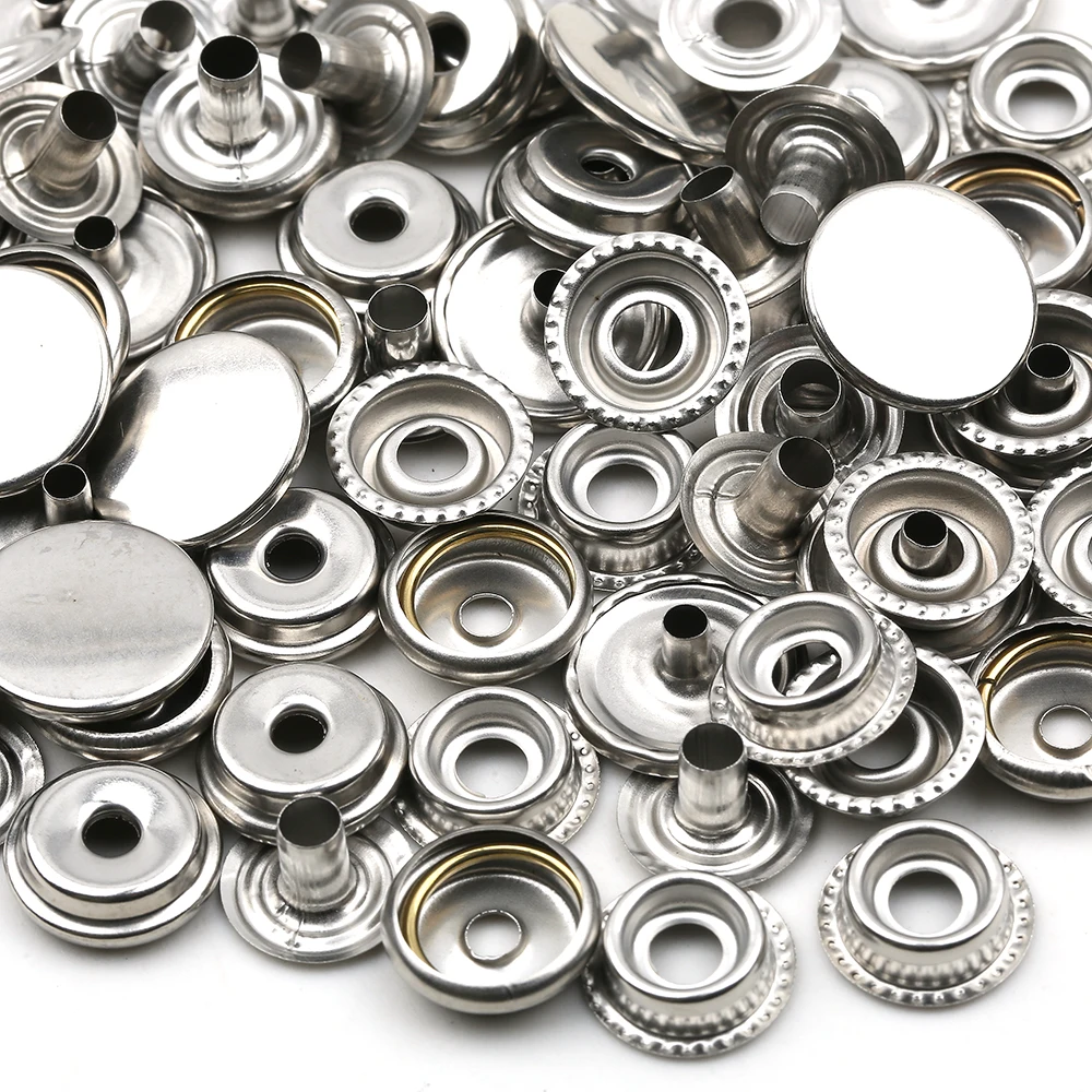 Nuovi bottoni automatici in metallo da 12.5mm accessori per cucire bottoni  bottoni automatici per abbigliamento giacche borse chiusure a pressione in  pelle - AliExpress
