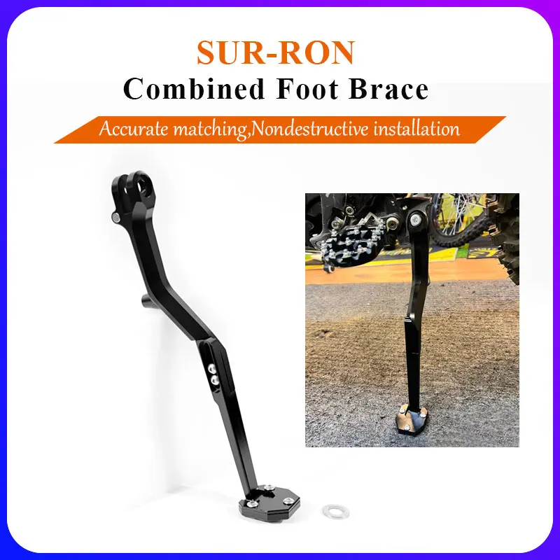 Per Surron Light Bee X Segway X160 X260 Talaria Sting Cavalletto Regolabile Cavalletto Laterale Off-Road Dirt Bike Accessori Sur-Ron