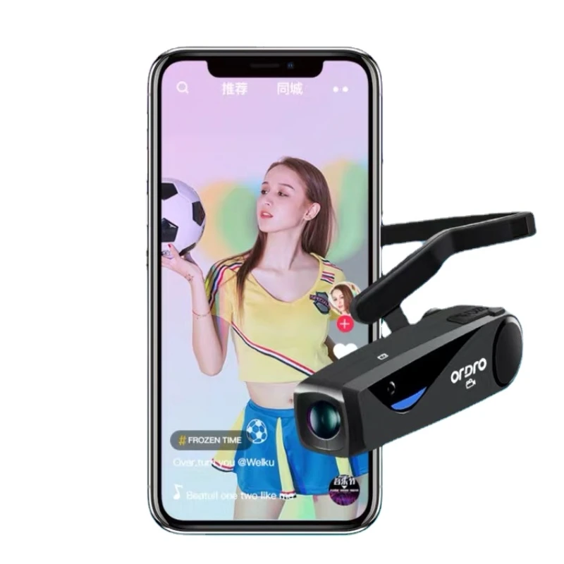 헤드 마운트 액션 카메라, HD PTZ, 손떨림 방지 카메라, 짧은 비디오, 사이클링, 야외 비디오 녹음기