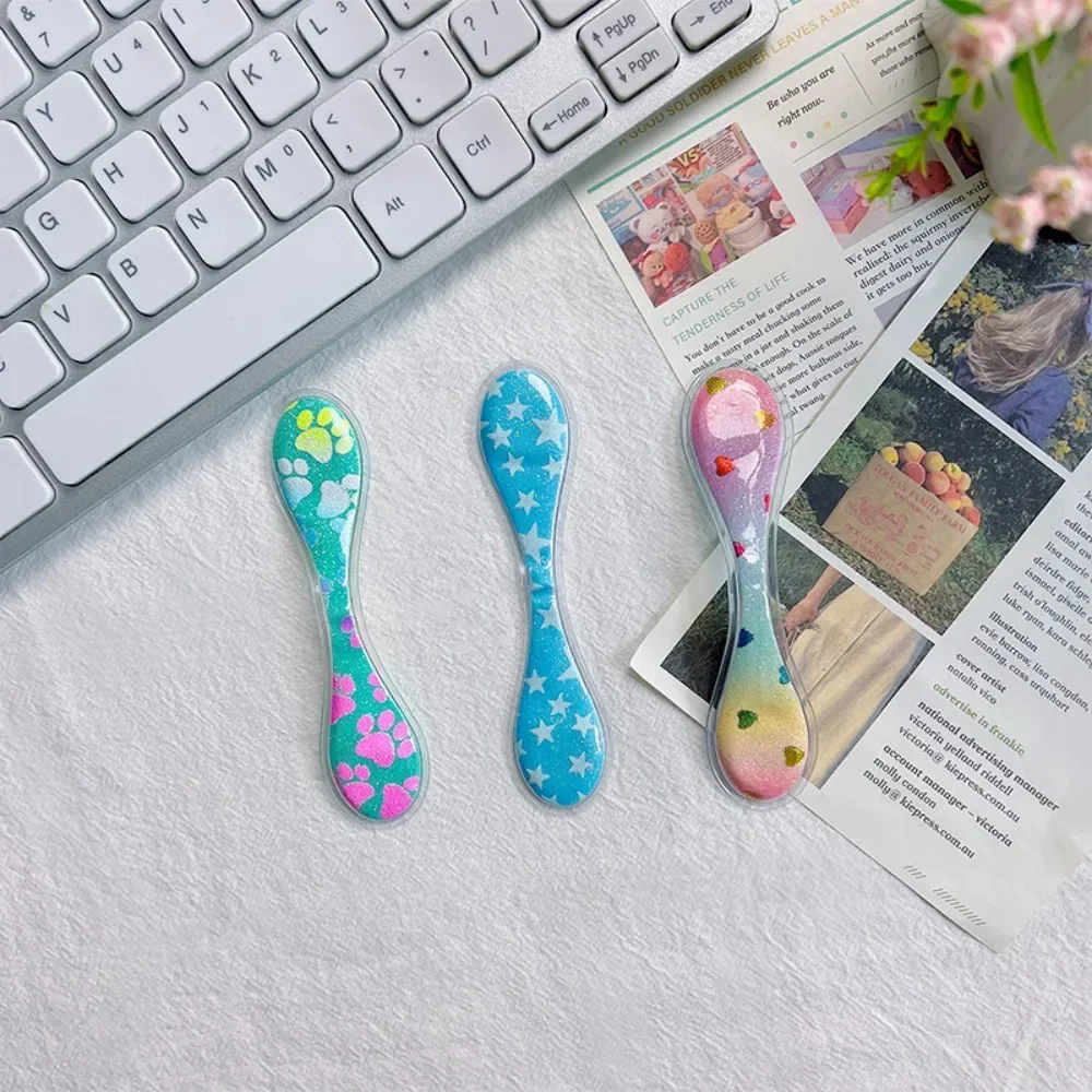PVC Clips Double Sided Magnetic Bookmark TN Journal Creative Decorative Sticky Paper Cards School Stationery Supplies