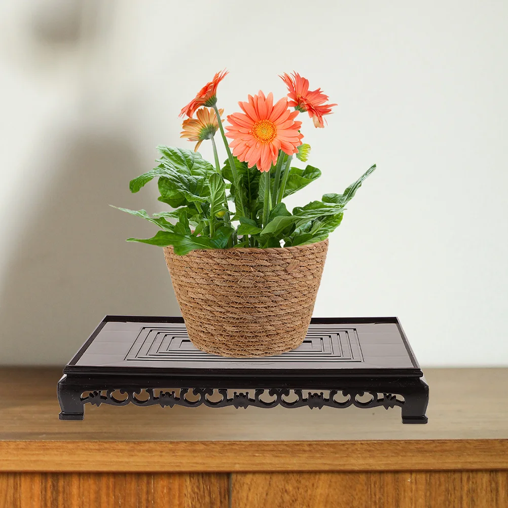 

Plant Pot Stand Planter Base Flower Pot Holder Stand Crafts Display Base Riser