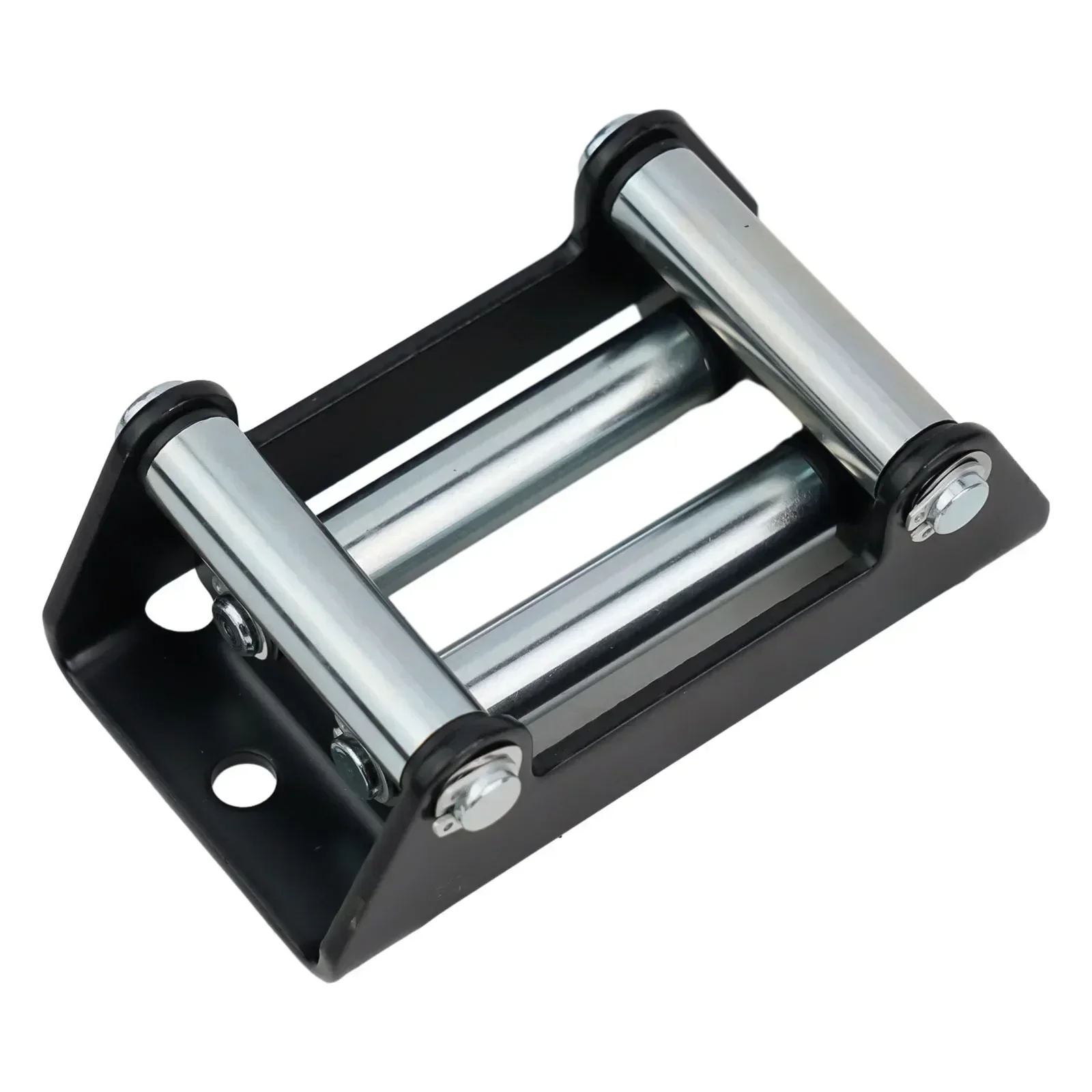 Winch Roller Fairlead 2000LB Bolt Pattern Heavy Duty Construction Smooth Frictionless Cable Operation