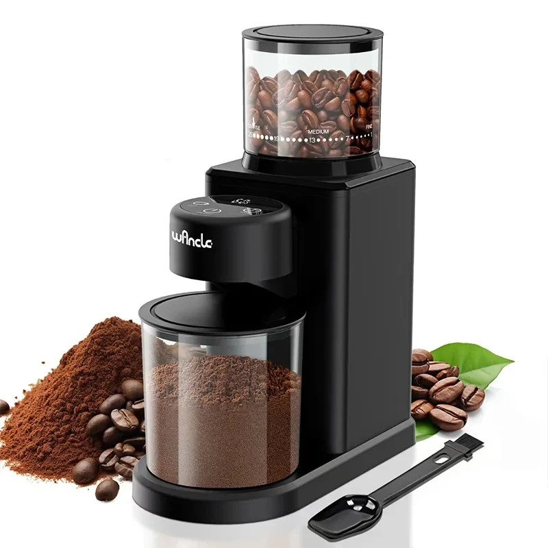 Automatic Conical Burr Coffee Grinder Touchscreen Coffee Bean Grinder with 25 Precise Grind Settings For Espresso 2-12 Cups