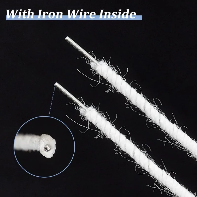 OLYCRAFT Alambre Millinery Blanco 1mm X 50m - Alambre Para Manualidades, Flores, Sombreros Y Accesorios - Flexible Y Recubierto De PVC