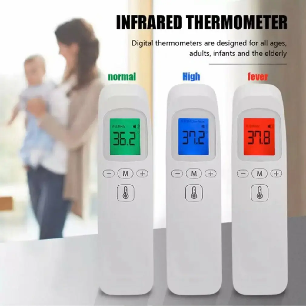 Medical Thermometers for Baby and Adults Infrared Plastic Fever