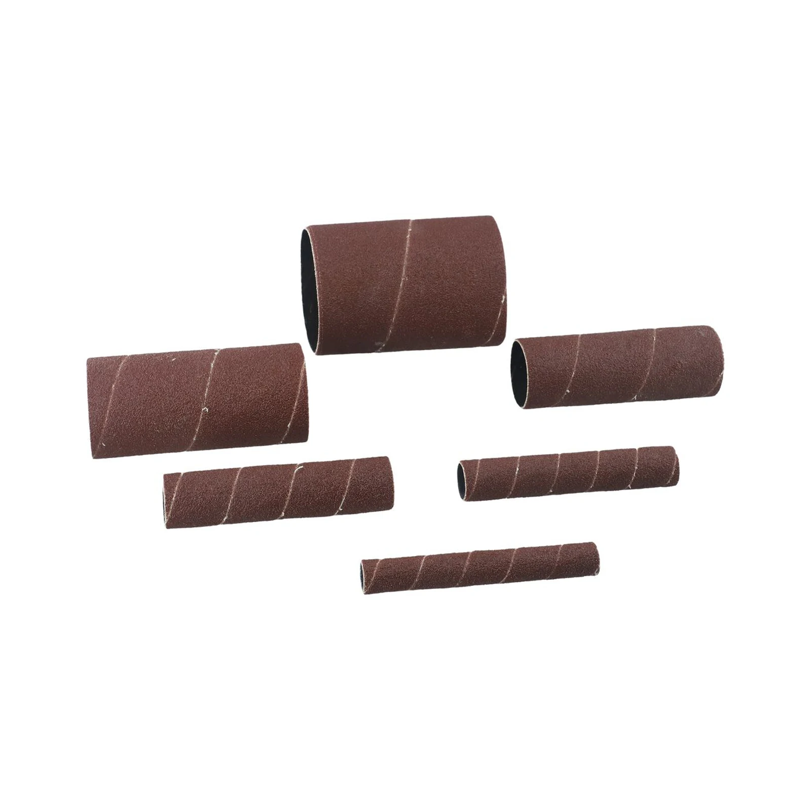 

6 шт., набор шлифовальных барабанных втулок 4,5 дюйма, 80 #/120 # Грит для полировки металла, ржавчины, дерева