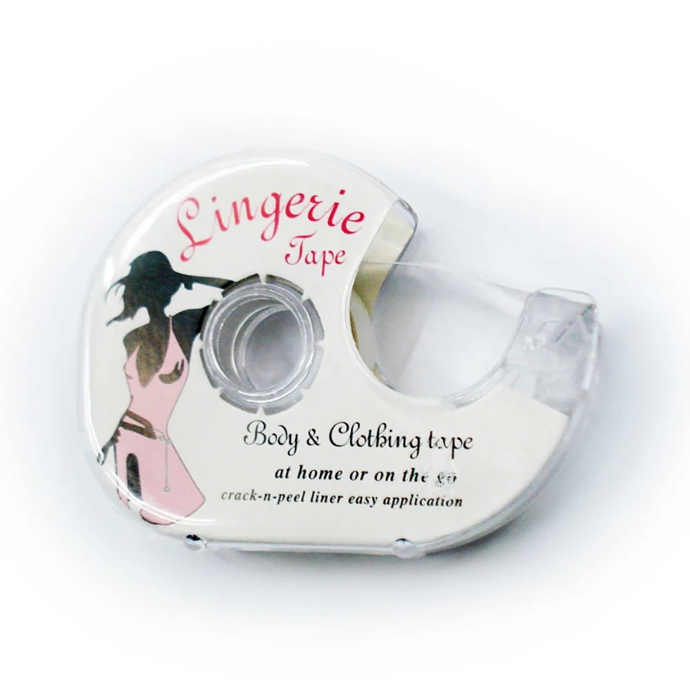 Clear Double Sided Tape for Clothing Body Transparent Strong Adhesive for All Skin Tones Fabric 3 Invisible Women