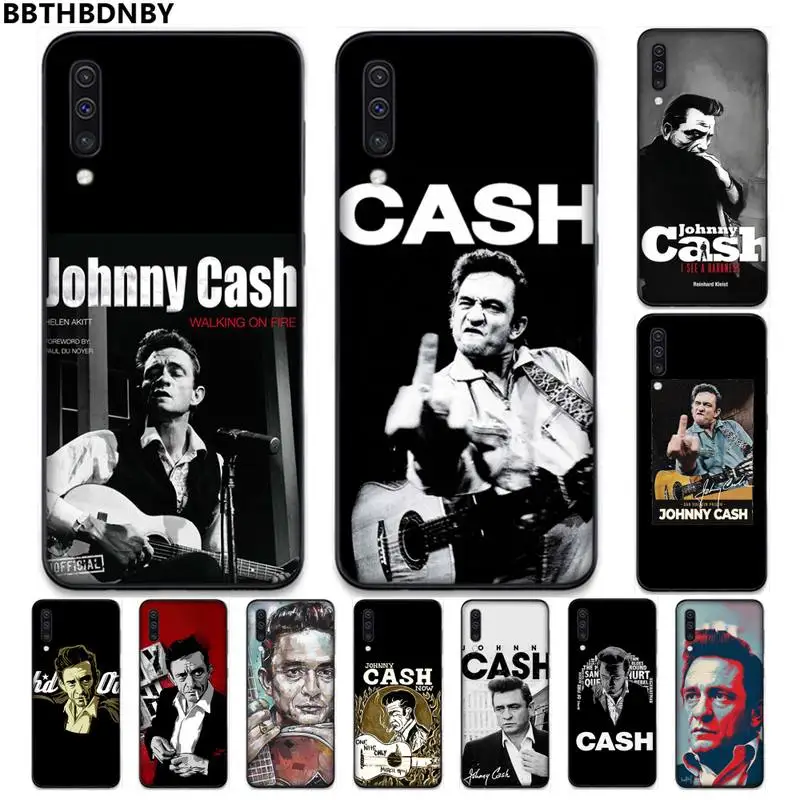 Custodia Per Telefono Johnny Cash Per Samsung Galaxy A S Note 23 53 22 20 52 21 13 51 71 32 12 10 Fe Ultra Plus