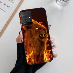 Wolf Design TPU Soft Silicone Phone Case - Shockproof Protector Cover for Cubot Note 50 (ON01JSZ)