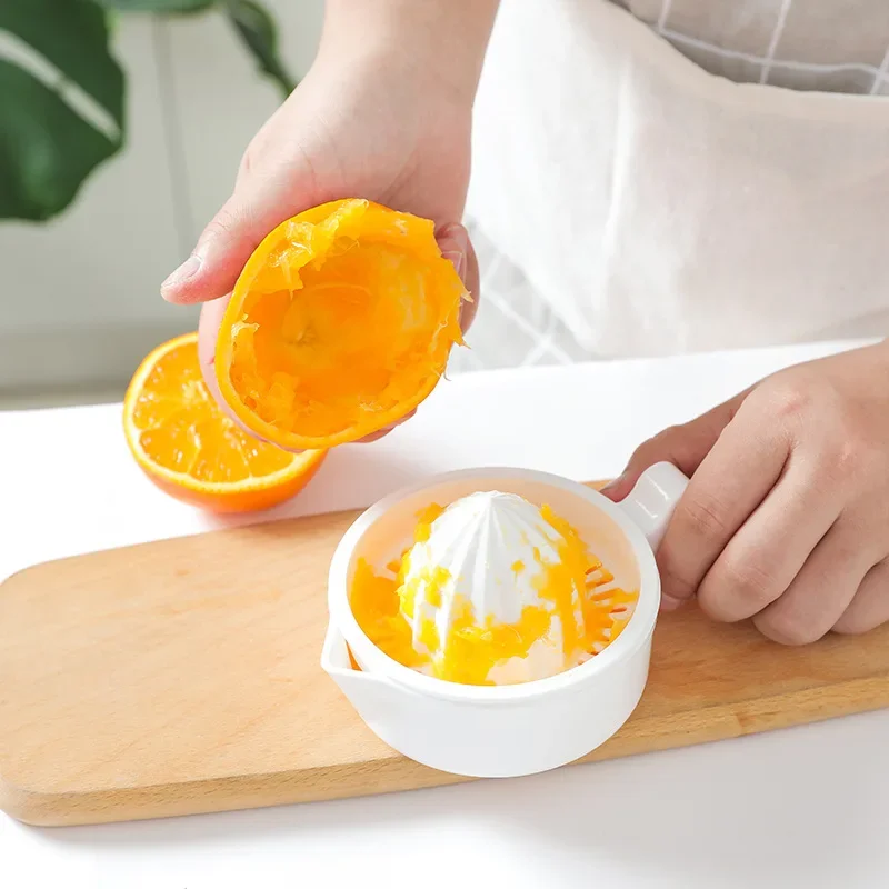 Plastic Orange Lemon Citrus Manual Squeezer Fruit Juicer Press Machine Mini Blender Portable Juice Extractor Kitchen Accessories