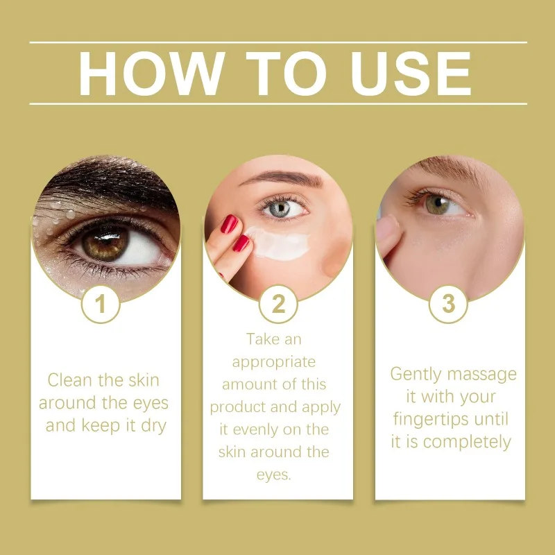 Bee Venom Eye Essence Cream Mildly Anti Wrinkle Firming Cream Reduces Fine Lines Enhance Elasticity Moisturizing Eye Skin