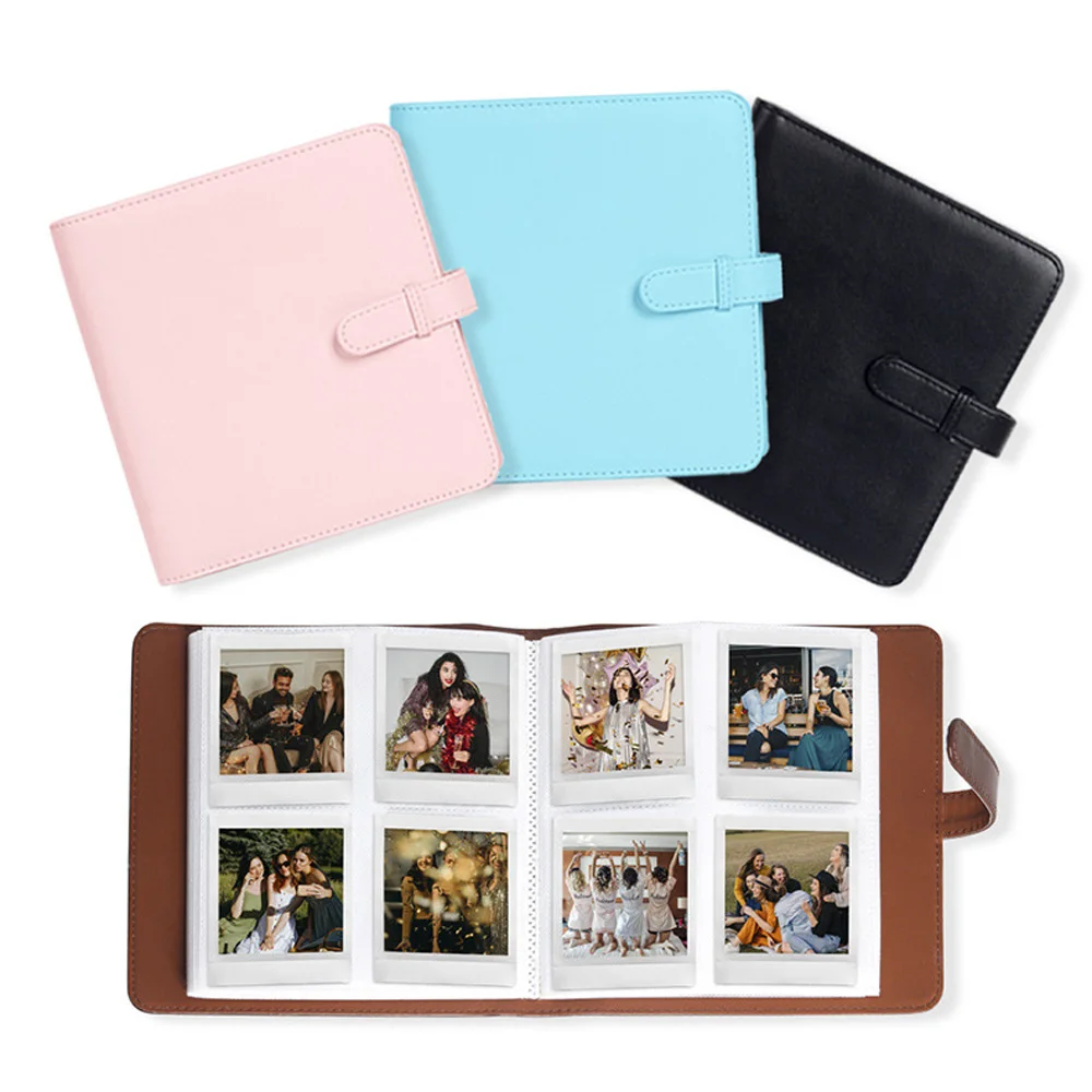 

Solid Color 288 Pockets Photo Album for Fujifilm Instax Square SQ1/SQ6/SQ10/SQ20/SQ40 Camera Mini Shot 3 Square Storage Clip