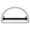 Scuba Dive D Ring Weight Belt Stopper Slider Keeper With D-Ring Harness Retainer Stopper Buckle Silver For Webbing Diving Sport 5