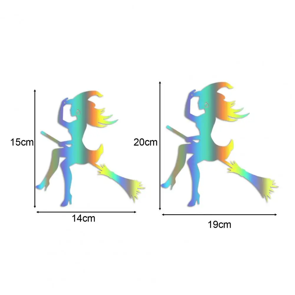 

Прочная наклейка в виде ведьмы на Хэллоуин