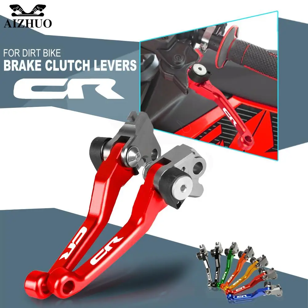 

Motocross Pivot Handle Lever Dirt Bike Brake Clutch Levers For Honda CR125R CR250R 2004-2007 CR 125R 250R 2006 2005 CR125 CR250