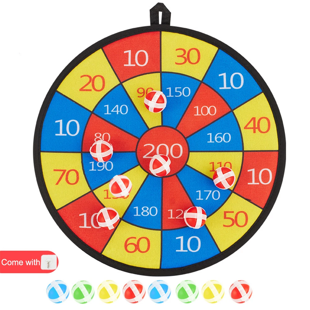 ARIOU Gilet De Balle Collante Avec 5 Balles - Jeu Cible Lancer Enfant Intérieur Extérieur