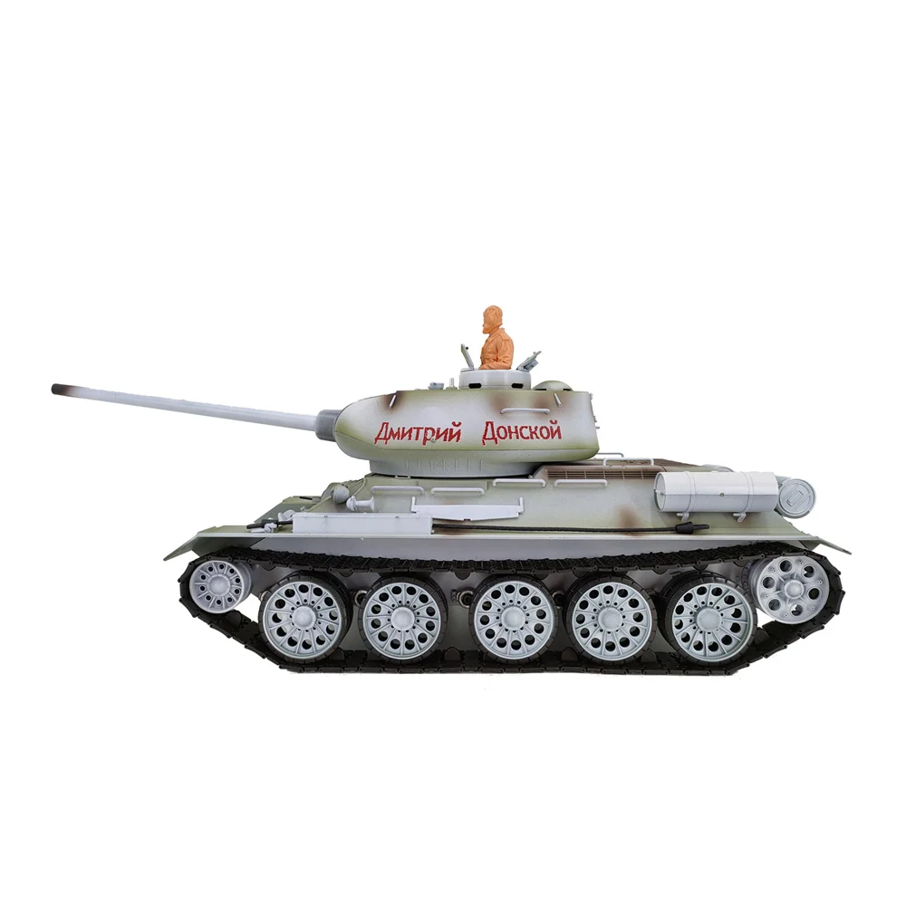 Coolbank 개조 에디션 1/16 2.4ghz 리모컨 소련 T34 탱크 모델, Heng Long 3909-1 러시아 육군 탱크 t34/85 장난감
