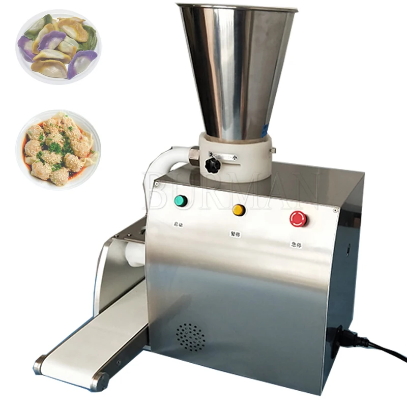 

Semi-Automatic Dumpling Wonton Making Machine Snack Maker Stainless Steel