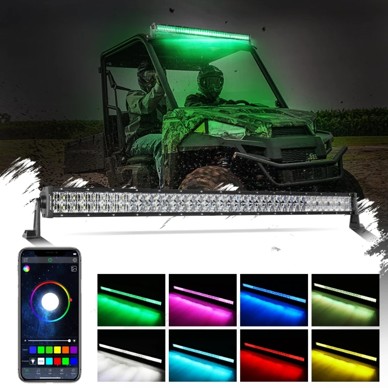 

22/32/42/52inch Dual Row 5D LED Light Bar Car Working Lamp with Wiring Harness,for SUV Pickup Truck