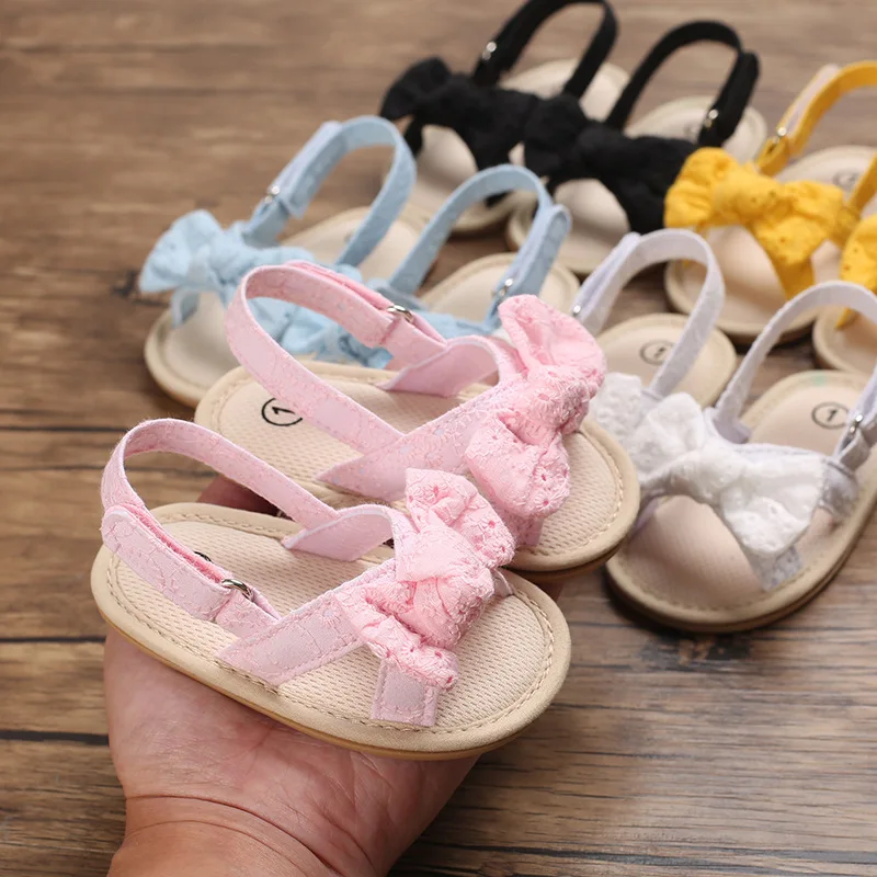 

Summer Infant Baby Girls Sandals Cute Toddler Shoes Big Bow Princess Baby Girls Shoes