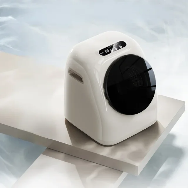 Lavatrice automatica a tamburo per biancheria intima Lavaggio e asciugatura Mini lavatrice integrata per sterilizzazione ad alta temperatura 220V 1