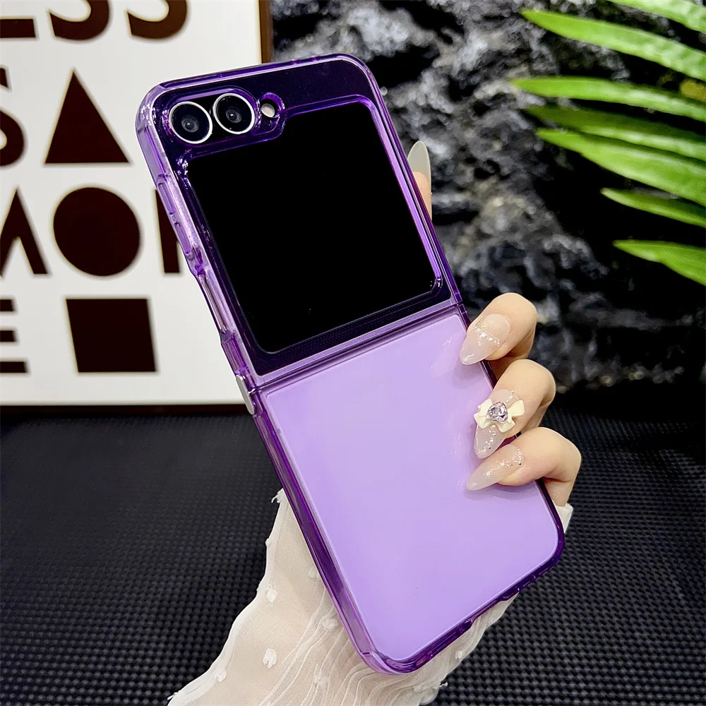 Colorful Transparent Soft Silicone Shockproof Phone Case