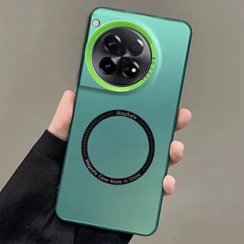 Matte Magnetic Wireless Charging Hard Case