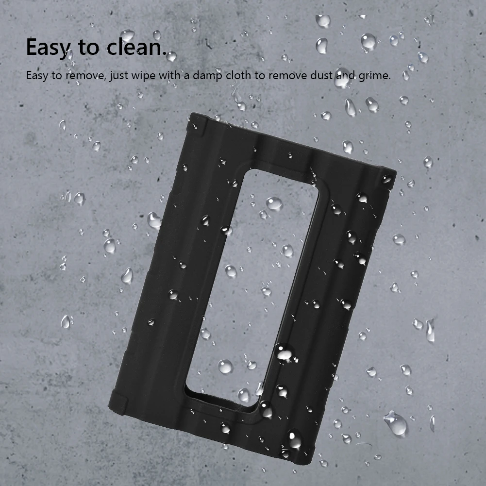 Silicone Case Protective Cover SSD Sleeve Skin Anti-fall with Lanyard for Samsung T7 Shield Portable Solid State Drive