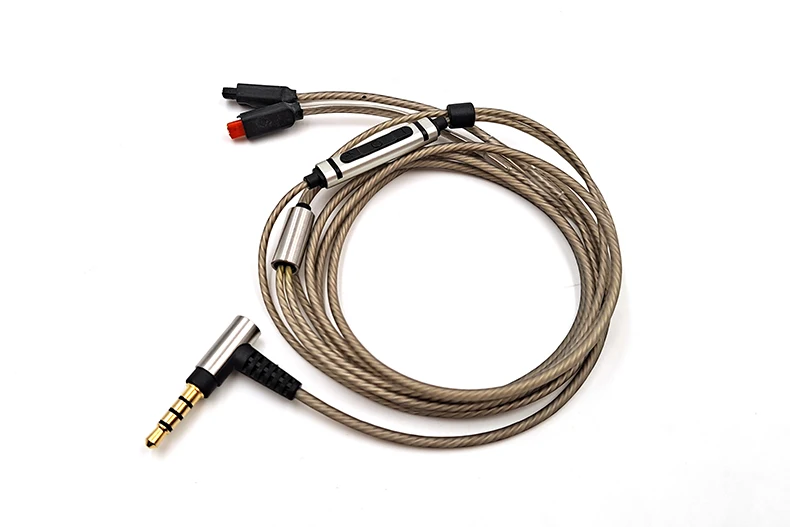 For Audio Technica ATH-IM02 IM03 IM50 IM70 IM01 IM04 Earphone Replaceable 3.5mm Stereo High-Purity Silver Plated Upgrade Cable