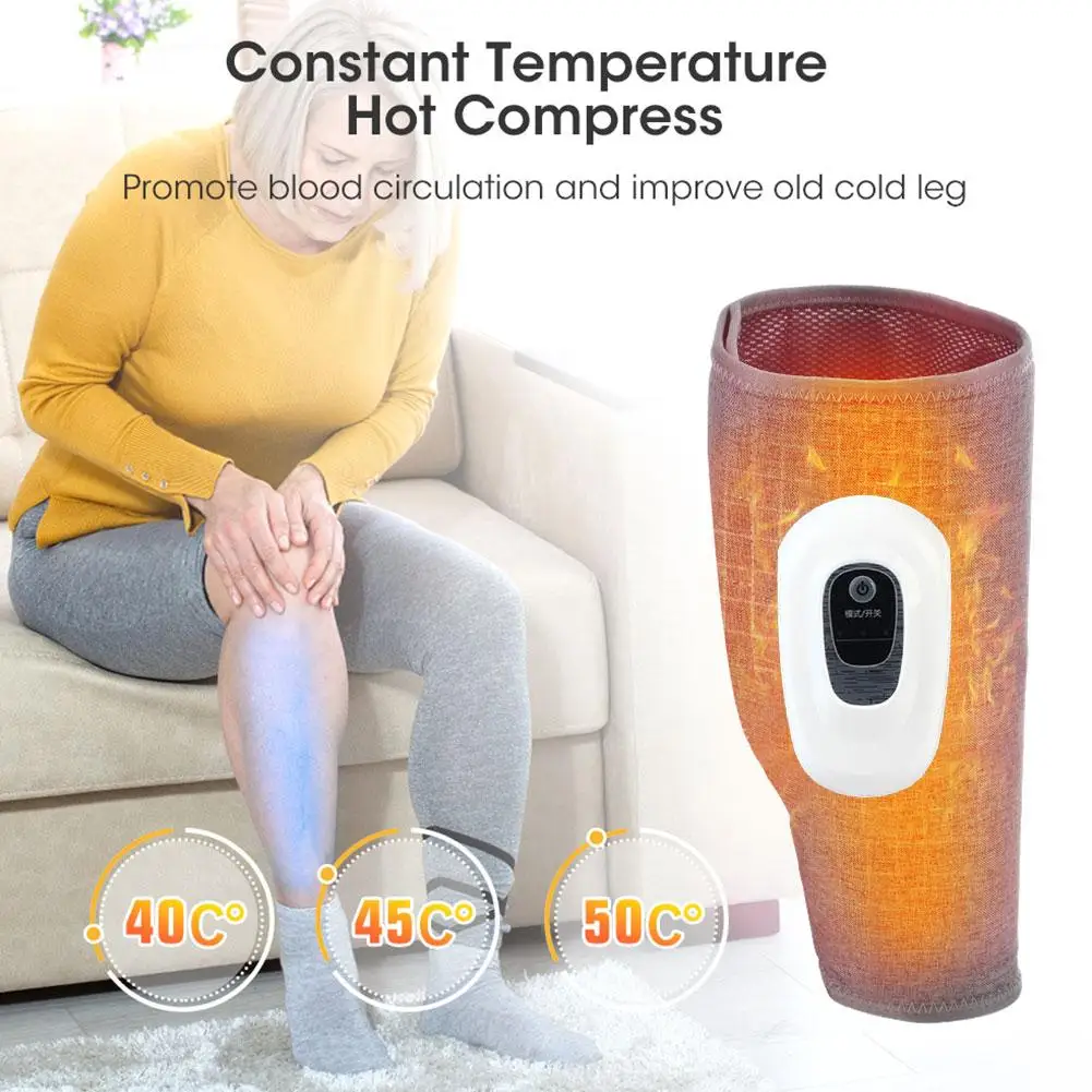 

Electric Leg Massage Device 3 Modes Double Longcolumn Charging Air Pressure Massage USB Muscle Relieve J5H2