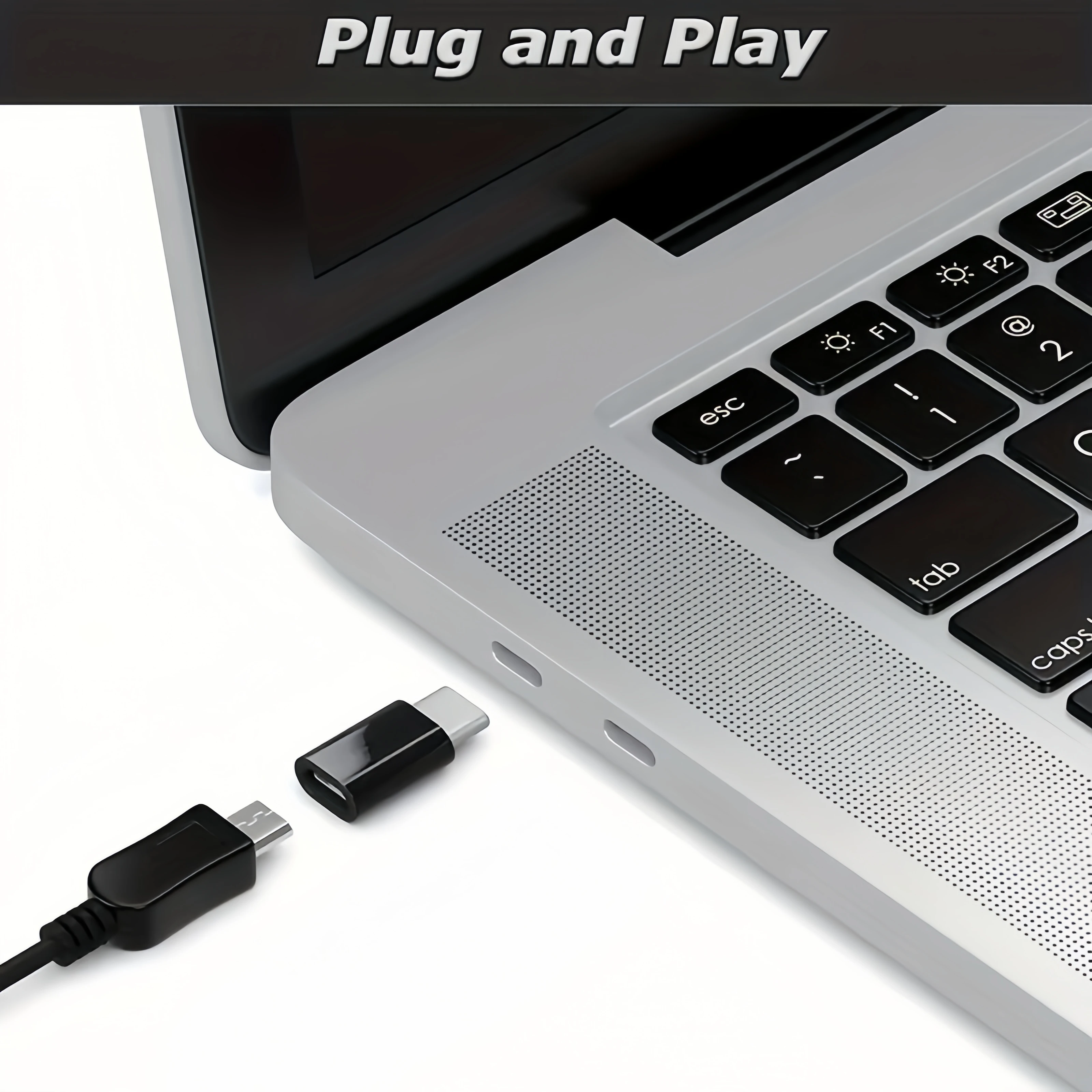 무료 타입-C 먼지 방지 플러그가 포함된 7종 USB 어댑터 세트, 노트북, PC, 자동차 등에 적합