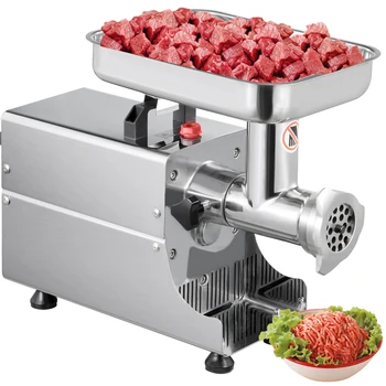 SucceBuy 250Kg/H Electric Meat Mincer Grinder 1100W Commercial Kitchen Chopper FoodProcessor SausageMaker Machine Home Appliance 1