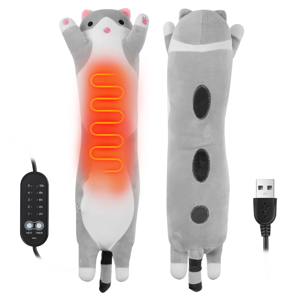 USB Heating Pad Period Heated Pillow Menstrual Colic Heater Cramps Period Neck Shoulder Pain Relief Hot Compress Heating Pad