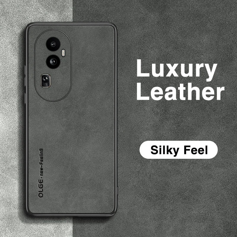 Matte Leather Phone Case For Oppo Reno And Find Pro Shockproof_voghion.com