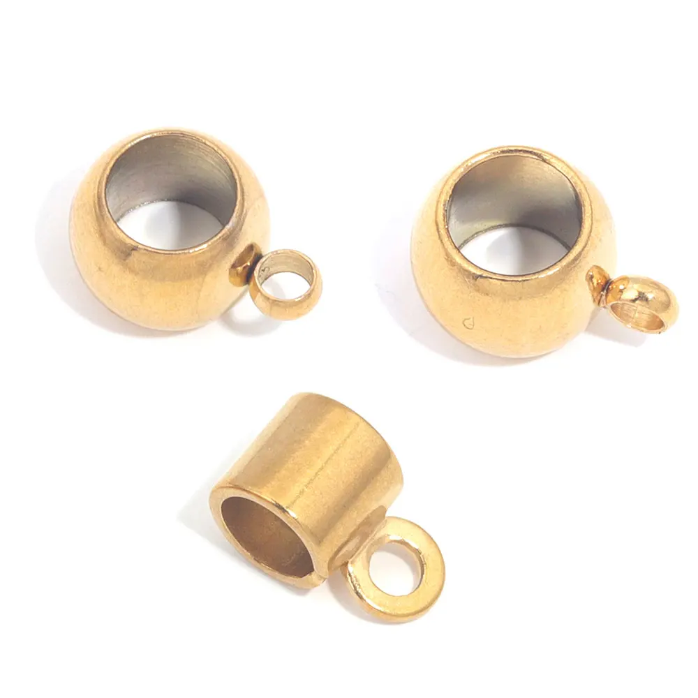 20Pcs Rvs Hanger Connectoren Bail Sluitingen Voor Diy Ketting Armbanden