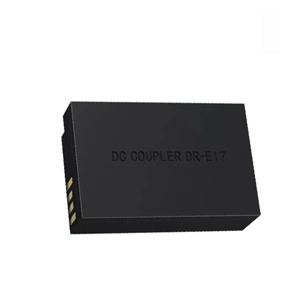 Dr-E17 Dc Accoppiatore Lp-E17 Batteria Fittizia Sostituire Canon Lp-E17 Batteria Per Fotocamere Digitali Mirrorless Canon Eos M3, Eos M5,Eos M6.