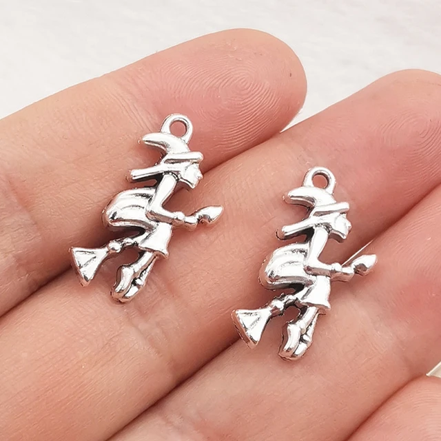 Acrylic Diy Making Accessories  Witchy Charms Jewelry Making - 10pcs  Charms Jewelry - Aliexpress