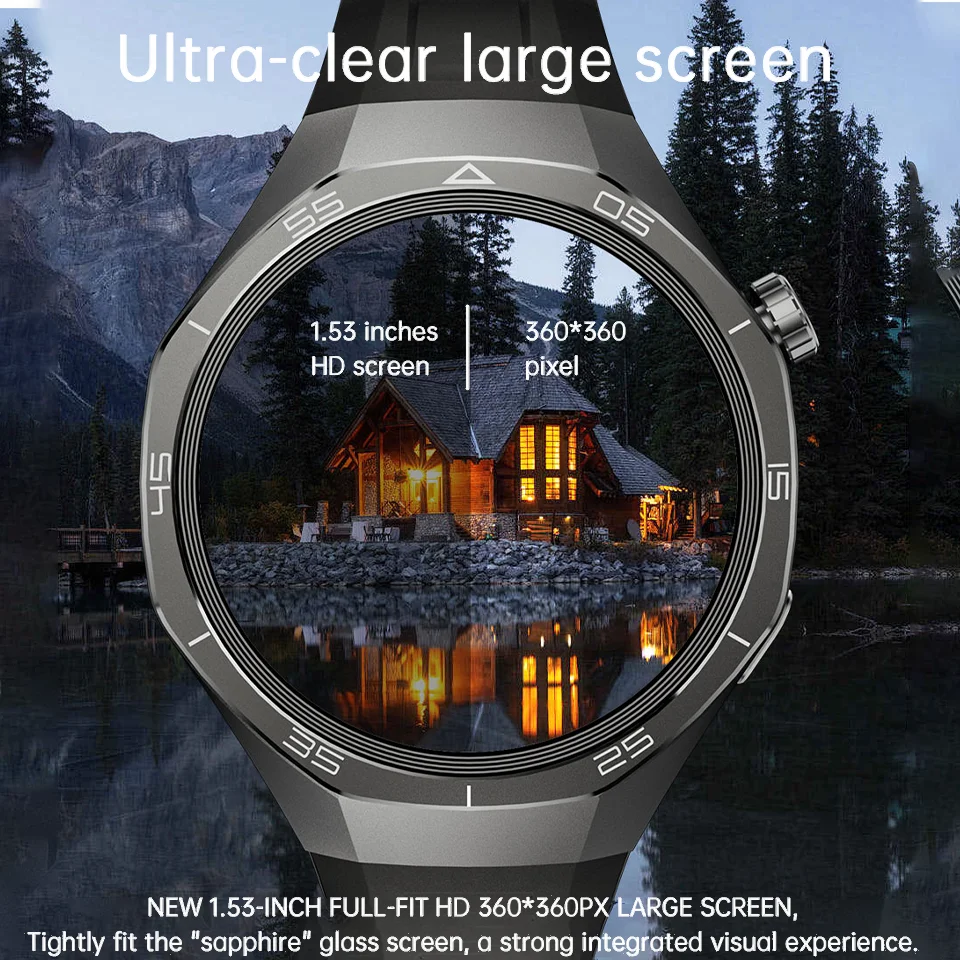 ȭ���� �������� GT5 PRO ����Ʈ ��ġ GPS NFC ���� ��� 1.53 ��ġ AMOLED ȭ�� �ɹڼ� ����Ʈ��ġ ���͸� ���� ���, ����ǰ