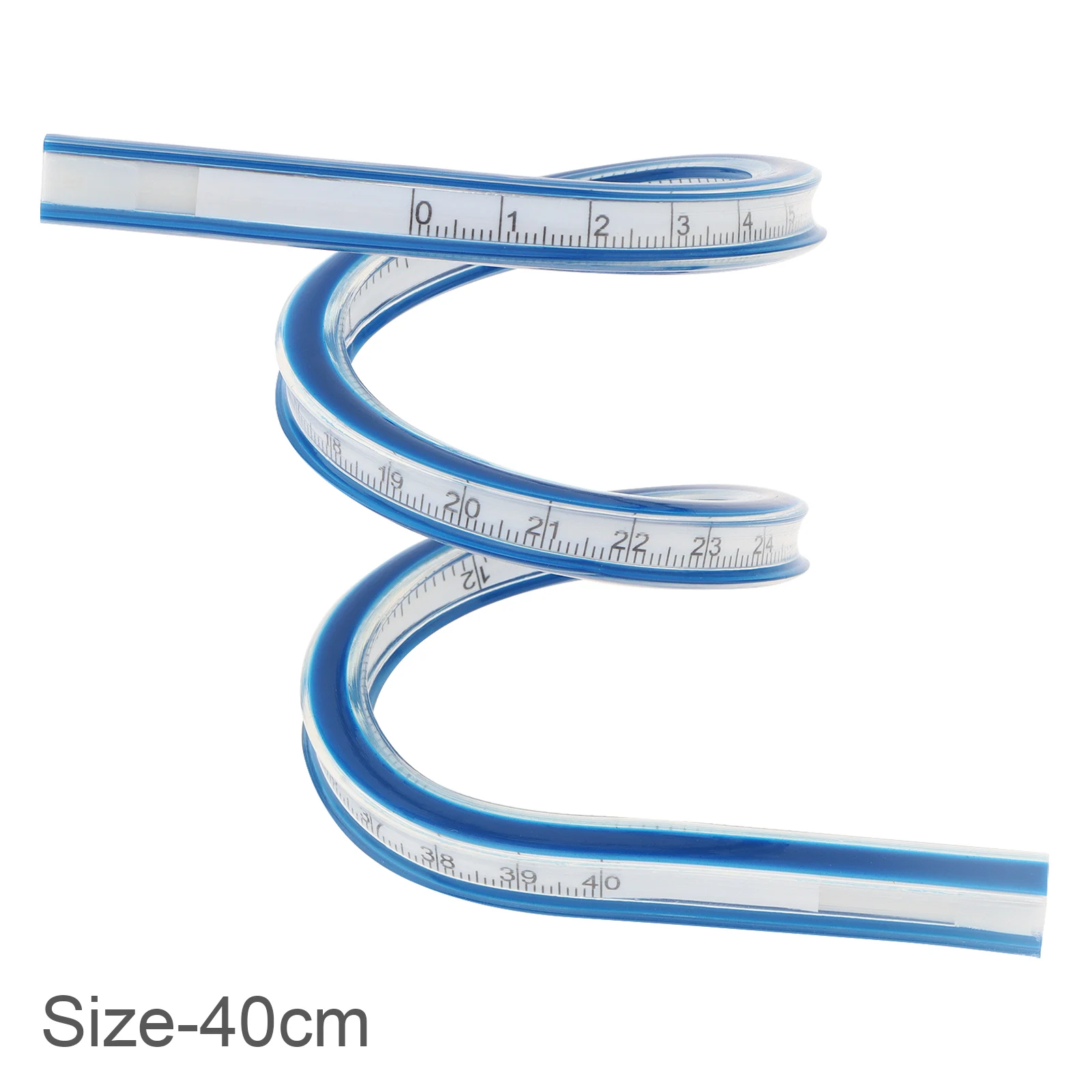 Flexible Curve Ruler 16 Inch / 40cm - Flex Design Rule For Drawing, Quilting, Woodworking (Buy 1 Get 1 Free) - View #7