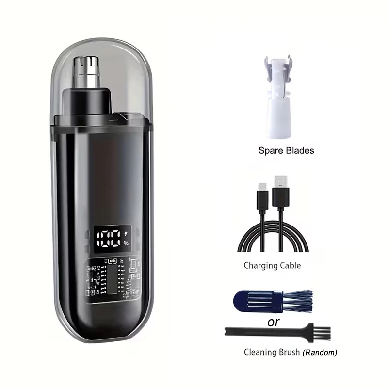 2 In 1 Electric Portable Ear And Nose Hair Trimmer thumbnail 6