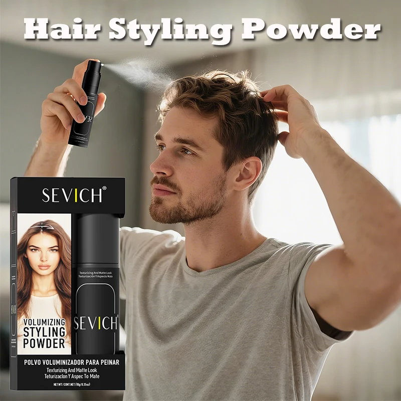 1～5pcs Unisex Hair Volumizing  Powder Long-Lasting Oil Control Fluffy Hair Powder Increase Hair Volume Hair Styling Powder Salon