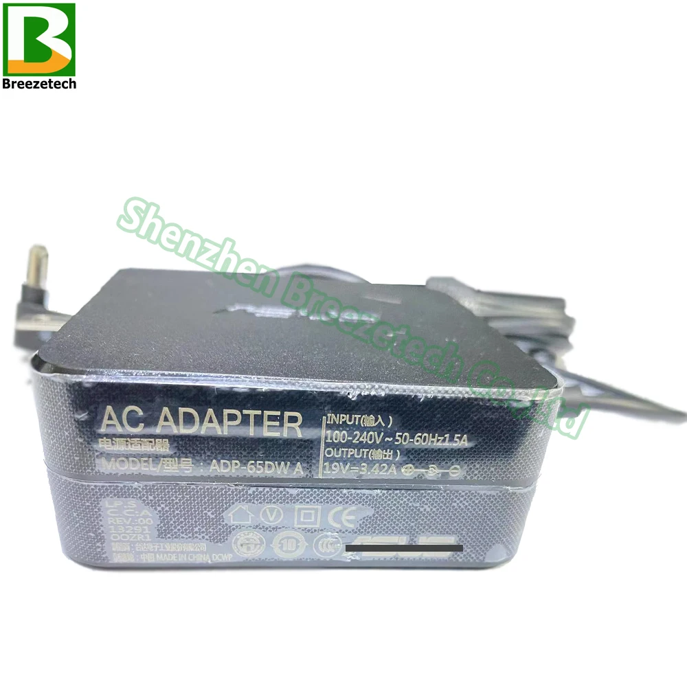 19V 3.42A 65W 4.0*1.35MM 노트북 AC 어댑터 충전기 아수스 X453M F756U X556U F302L Q324U UX31A R557U A556UF X503S S200E K540LA용
