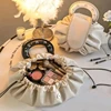 Girls Drawstring Cosmetic Bag Travel Makeup Storage Bag Organizer Portable Toiletry MakeUp Pouch Large Capacity Beauty Case 4