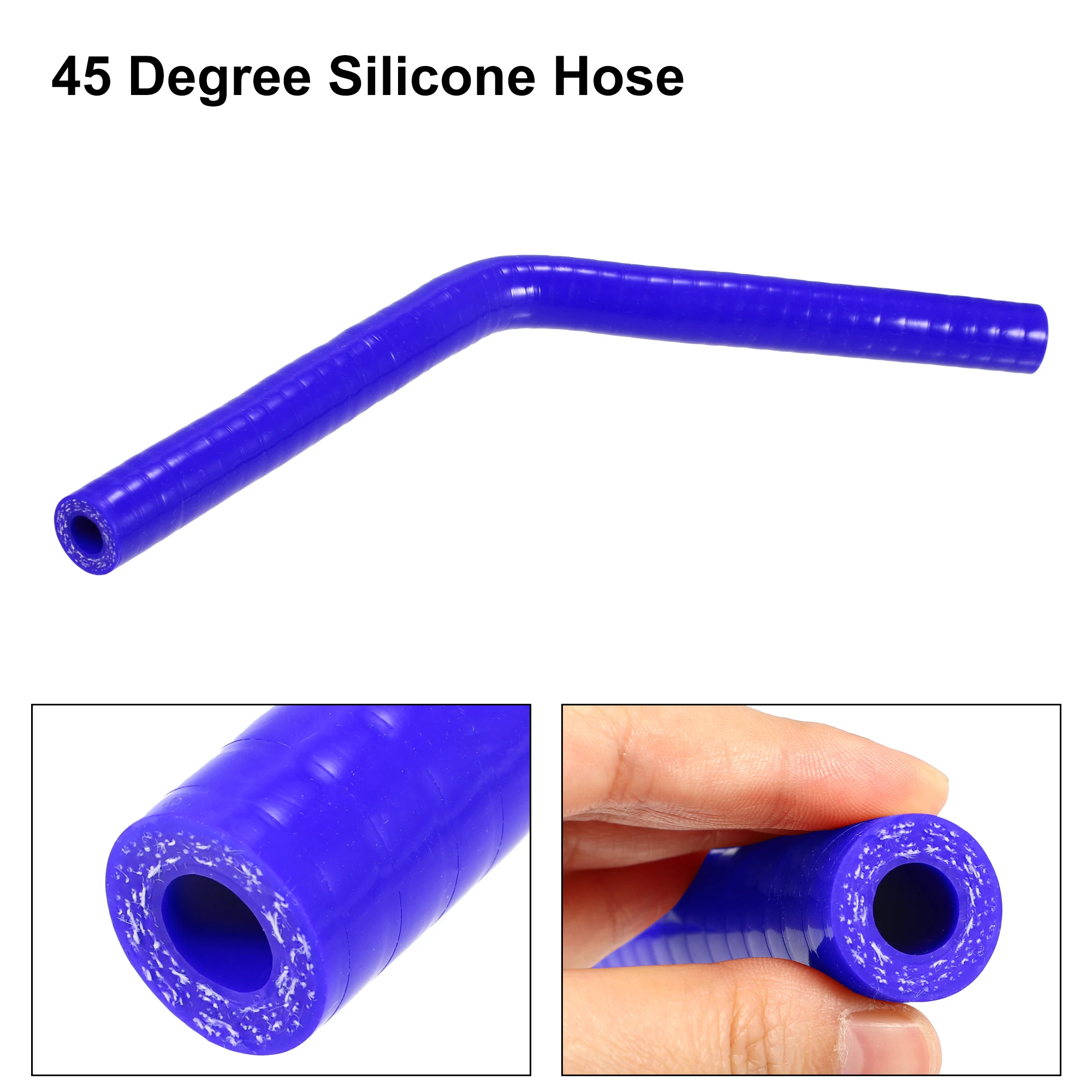 Silicone Hose Connector 45 Degree 9.5/11/13/16/19/22/25/28/32/35/40/45/48/54MM Elbow Silicone Hose Coupler