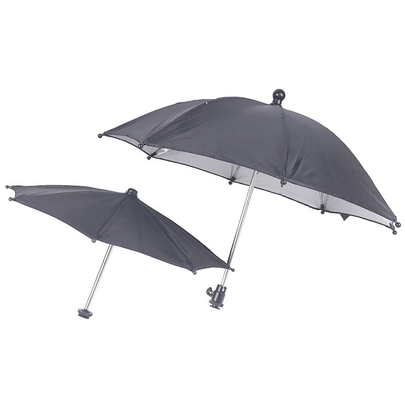

1 Pcs Portable And Non-slip Black 38cm/50cm Dslr Camera Sunshade Rainy Holder For General Camera Photographic Camera Umbrella