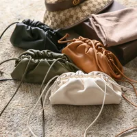 Soft Pu Leather Women Shoulder Bag High Quality Small Cloud Crossbody Bags for Women Fashion Female New Handbags Messenger Bags - Image 2