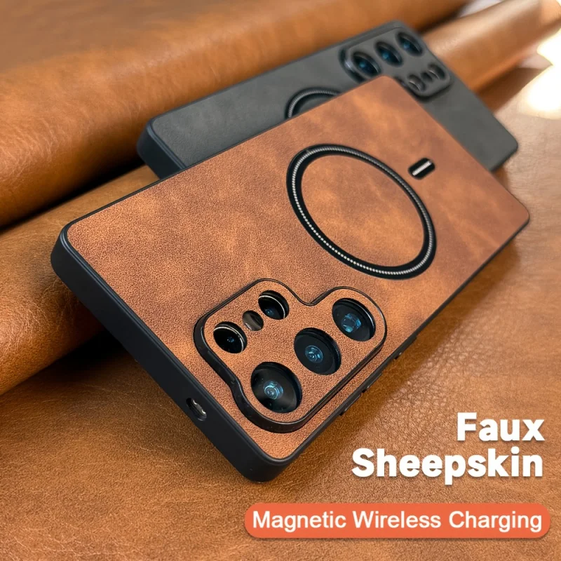 Luxurious Imitation Sheepskin Business Camera Protector