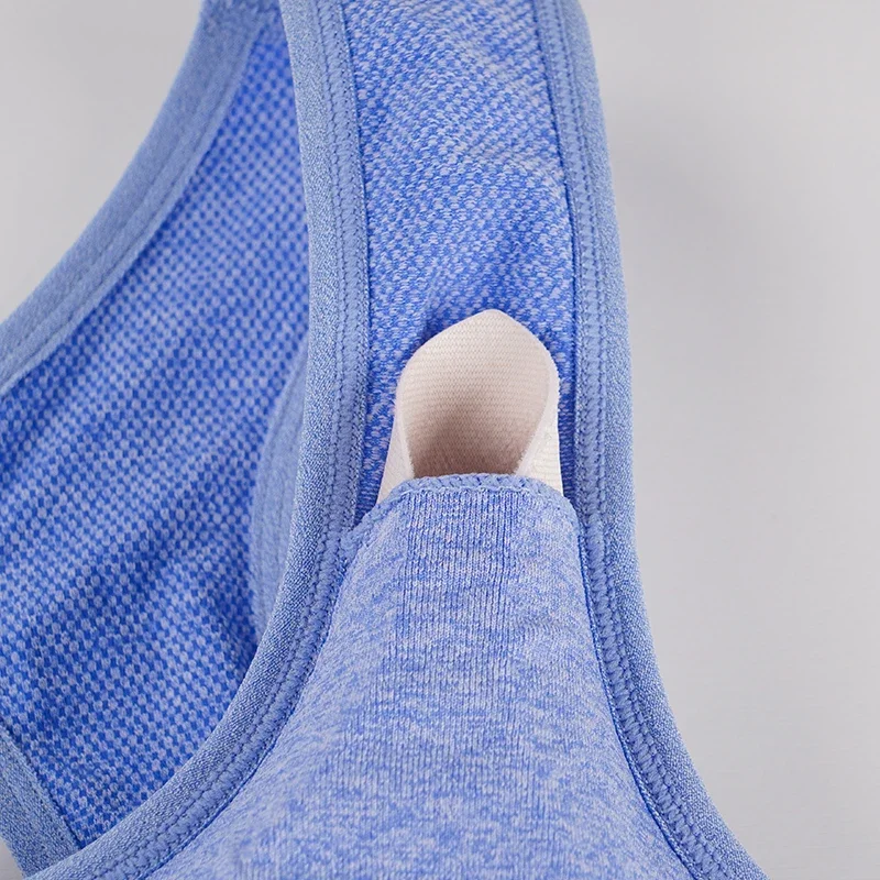 Women's Seamless Yoga Set Hollow Back Bra and Shorts