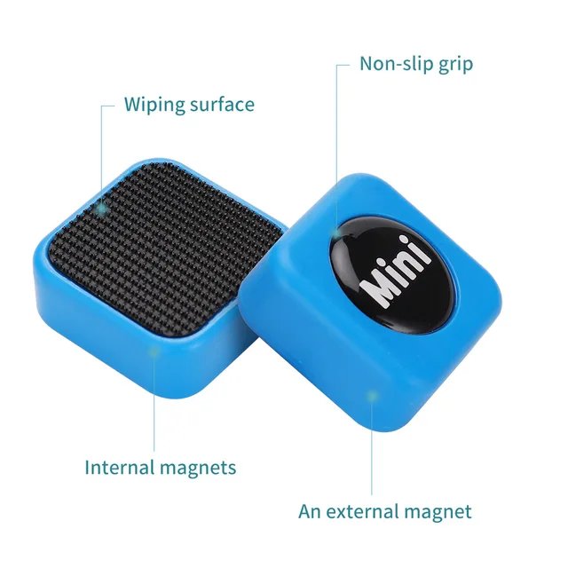 Aquarium Cleaning Magnet Fish Tank Clean Glass Scrubber Tool Double-Sided Algae Moss Removal Suspension Scraper 3